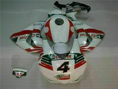 Weiß Castrol 4 CBR 1000 RR 08-11 Verkleidungen