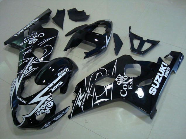 Weiß Corona Extra Motul GSXR 750 K4 04-05 Verkleidungen Weiß Corona Extra Motul GSXR 750 K4 04-05 Verkleidungen