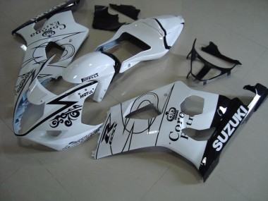 Weiß Corona GSXR 1000 K3 03-04 Verkleidungen