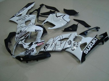 Weiß Corona GSXR 1000 K5 05-06 Verkleidungen