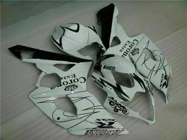 Weiß GSXR 1000 K5 05-06 Vollverkleidung