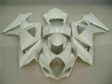 Weiß GSXR 1000 K7 07-08 Verkleidungen