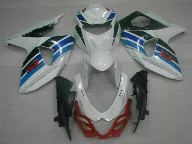 Weiß GSXR 1000 K9 09-16 Verkleidungen Weiß GSXR 1000 K9 09-16 Verkleidungen