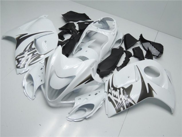 Weiß GSXR 1300 Hayabusa 08-19 Verkleidungen Weiß GSXR 1300 Hayabusa 08-19 Verkleidungen