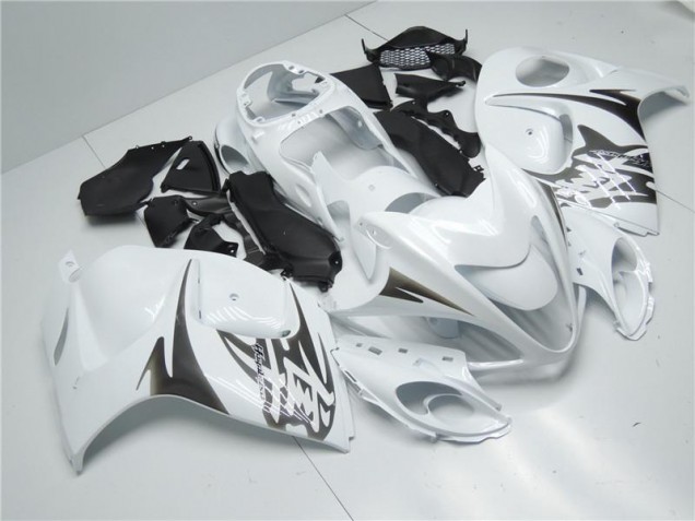 Weiß GSXR 1300 Hayabusa 08-19 Verkleidungen Weiß GSXR 1300 Hayabusa 08-19 Verkleidungen