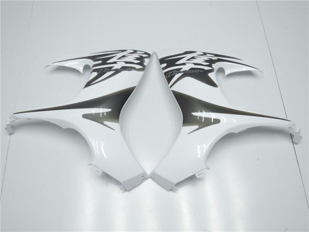 Weiß GSXR 1300 Hayabusa 08-19 Verkleidungen Weiß GSXR 1300 Hayabusa 08-19 Verkleidungen