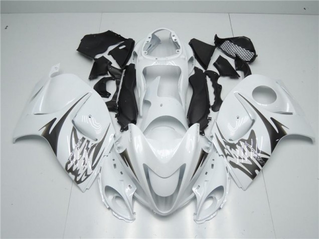 Weiß GSXR 1300 Hayabusa 08-19 Verkleidungen Weiß GSXR 1300 Hayabusa 08-19 Verkleidungen