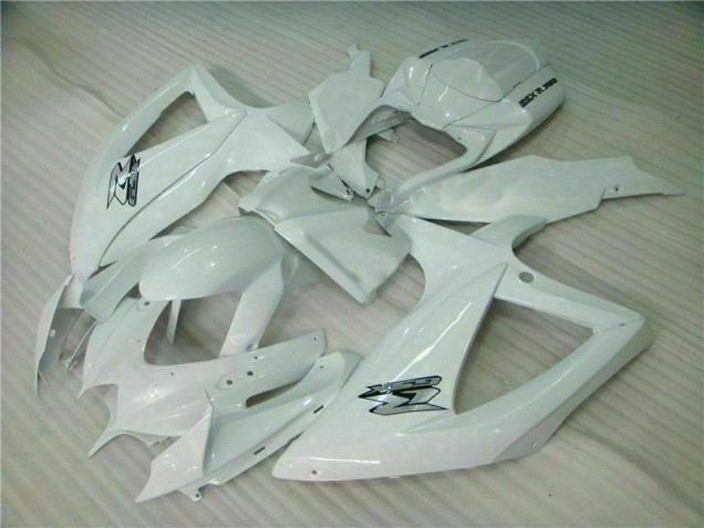 Weiß GSXR 600 / 750 K8 08-10 Verkleidungen Weiß GSXR 600 / 750 K8 08-10 Verkleidungen