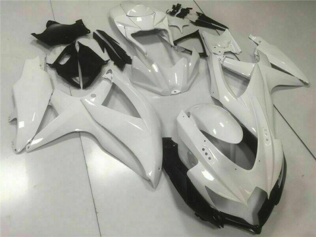 Weiß GSXR 600 / 750 K8 08-10 Vollverkleidung Weiß GSXR 600 / 750 K8 08-10 Vollverkleidung