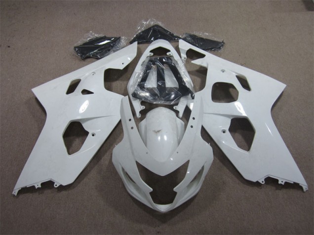 Weiß GSXR 600 K4 04-05 Verkleidungen Weiß GSXR 600 K4 04-05 Verkleidungen