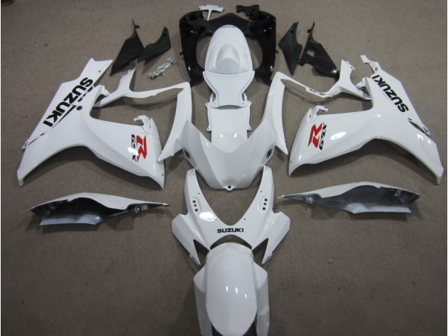 Weiß GSXR 600 K6 06-07 Verkleidungen