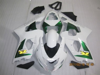 Weiß Grün GSXR 600 K4 04-05 Verkleidungen