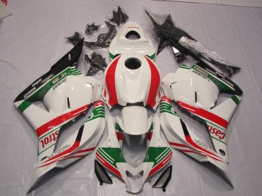 Weiß Grün Rot CBR 600 RR 09-12 Verkleidungen