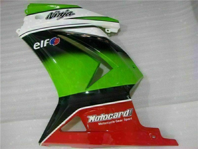 Weiß Grün Schwarz Ninja EX250 08-12 Verkleidungen Weiß Grün Schwarz Ninja EX250 08-12 Verkleidungen