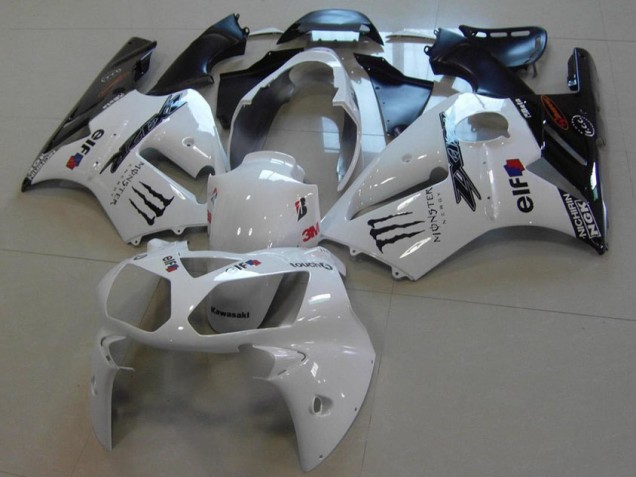 Weiß Monster ZX12R 02-06 Verkleidungen Weiß Monster ZX12R 02-06 Verkleidungen