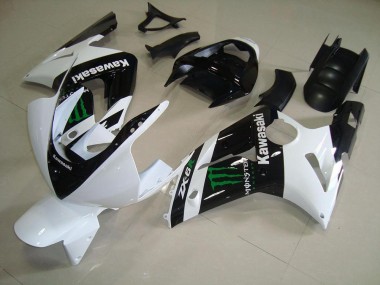 Weiß Monster ZX6R 03-04 Verkleidung