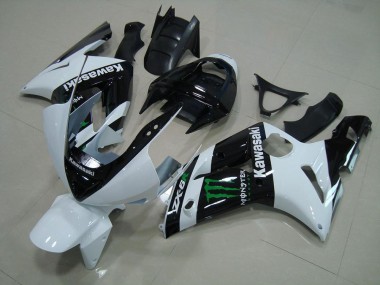 Weiß Monster ZX6R 03-04 Verkleidungen