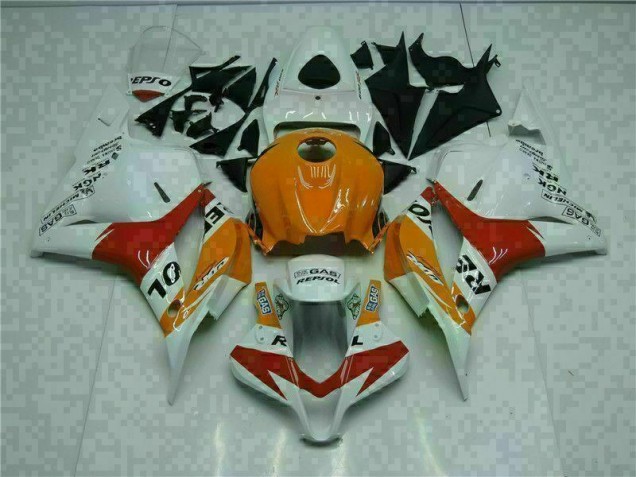 Weiß Orange Repsol CBR 600 RR 09-12 Verkleidungen Weiß Orange Repsol CBR 600 RR 09-12 Verkleidungen