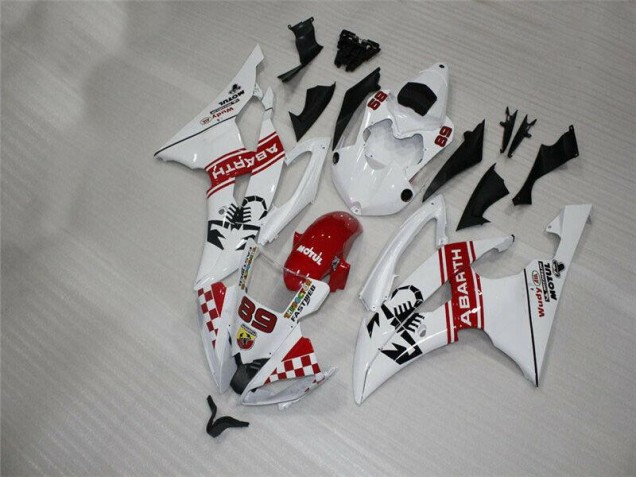 Weiß R6 08-16 Verkleidungen Komplett Sets Weiß R6 08-16 Verkleidungen Komplett Sets