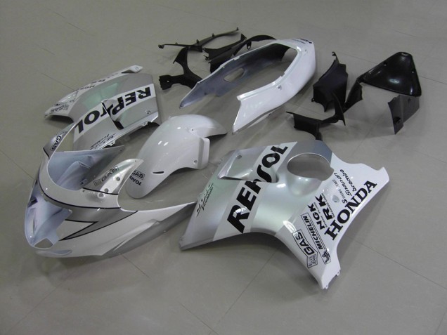 Weiß Repsol CBR 1100 XX 96-07 Verkleidungen Weiß Repsol CBR 1100 XX 96-07 Verkleidungen
