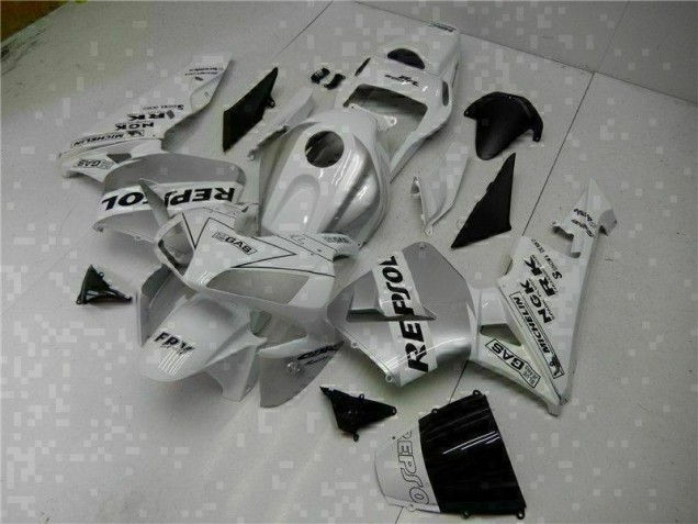 Weiß Repsol CBR 600 RR 03-04 Verkleidung