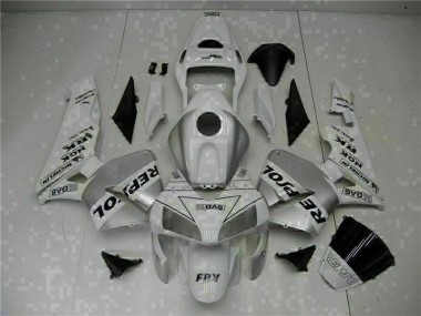 Weiß Repsol CBR 600 RR 03-04 Verkleidung