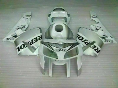 Weiß Repsol CBR 600 RR 05-06 Verkleidung