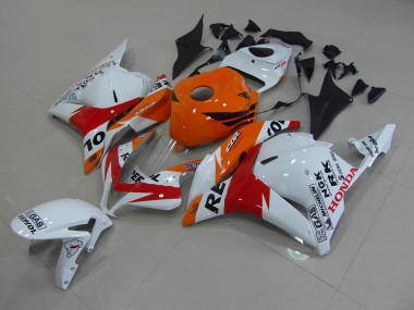 Weiß Repsol CBR 600 RR 09-12 Verkleidungen