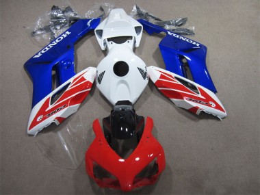 Weiß Rot Blau CBR 1000 RR 04-05 Verkleidungen