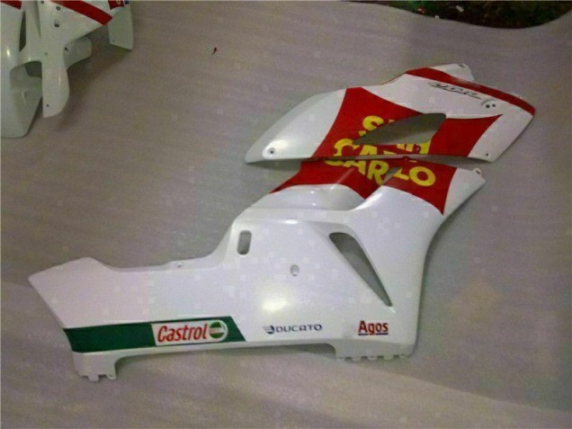 Weiß Rot CBR 1000 RR 04-05 Verkleidungen Weiß Rot CBR 1000 RR 04-05 Verkleidungen