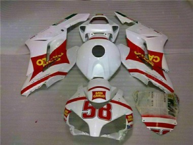 Weiß Rot CBR 1000 RR 04-05 Verkleidungen