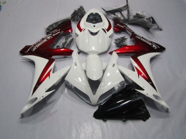 Weiß Rot CBR 1000 RR 04-05 Verkleidungen & Plastik