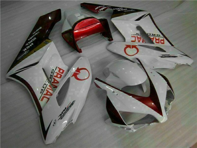 Weiß Rot CBR 1000 RR 04-05 Vollverkleidung Weiß Rot CBR 1000 RR 04-05 Vollverkleidung