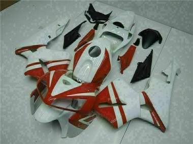 Weiß Rot CBR 600 RR 05-06 Verkleidung