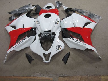 Weiß Rot CBR 600 RR 09-12 Verkleidungen