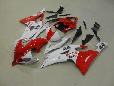 Weiß Rot Coca Cola Zero 44 R6 08-16 Verkleidungen