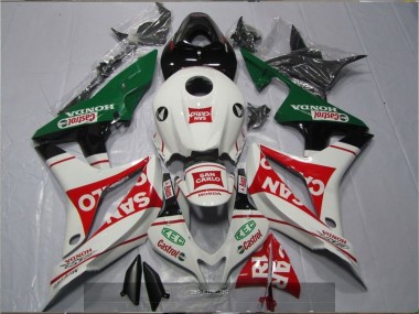 Weiß Rot Grün San Carlo Castrol CBR 600 RR 07-08 Verkleidungen