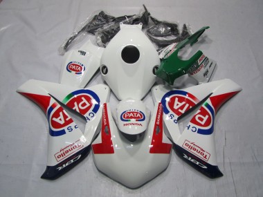 Weiß Rot PATA CBR 1000 RR 08-11 Verkleidungen