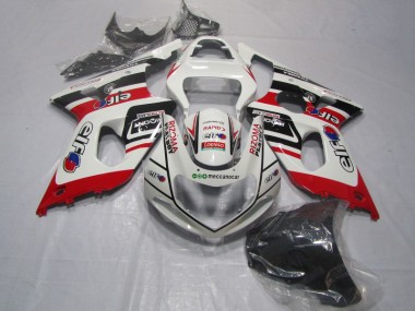 Weiß Rot Rizoma Playboy GSXR 1000 K1 00-02 Verkleidungen
