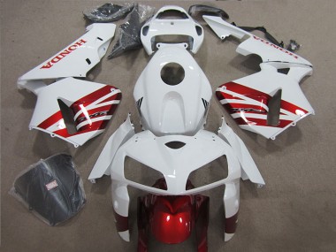 Weiß Rot Schwarz CBR 1000 RR 04-05 Verkleidung