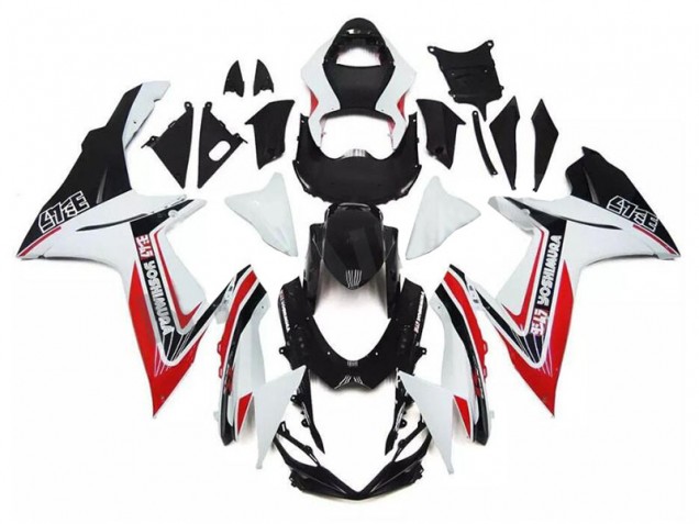 Weiß Rot Schwarz GSXR 600 / 750 K11 11-24 Verkleidungen