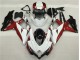 Weiß Rot Schwarz GSXR 600 / 750 K8 08-10 Verkleidungen Weiß Rot Schwarz GSXR 600 / 750 K8 08-10 Verkleidungen