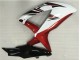 Weiß Rot Schwarz GSXR 600 / 750 K8 08-10 Verkleidungen Weiß Rot Schwarz GSXR 600 / 750 K8 08-10 Verkleidungen