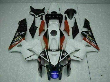 Weiß Rot Schwarz Lee CBR 600 RR 05-06 Verkleidungen