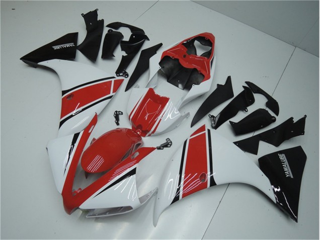 Weiß Rot Schwarz R1 12-14 Verkleidungen Weiß Rot Schwarz R1 12-14 Verkleidungen