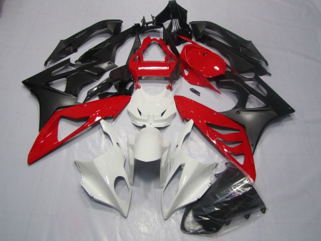 Weiß Rot Schwarz S1000RR 09-14 Verkleidungen