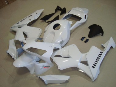 Weiß Schwarz Aufkleber CBR 600 RR 03-04 Verkleidungen