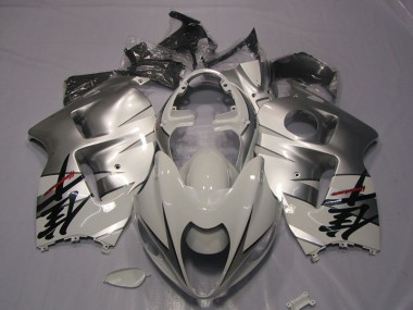 Weiß Schwarz Aufkleber GSXR 1300 Hayabusa 96-07 Verkleidungen