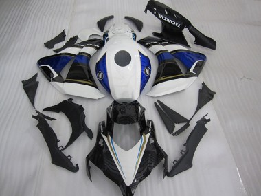 Weiß Schwarz Blau CBR 1000 RR 08-11 Verkleidungen