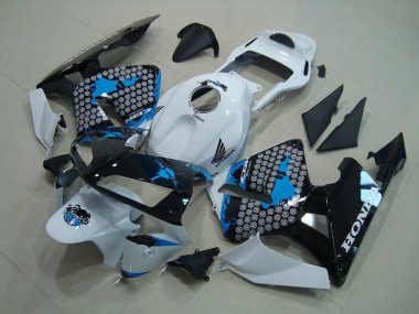 Weiß Schwarz Blau CBR 600 RR 03-04 Verkleidungen
